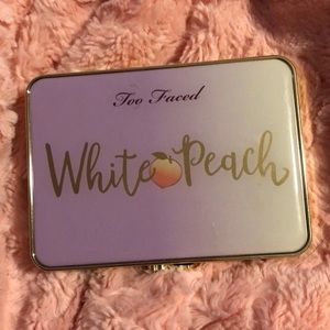 too faced white peach pallette